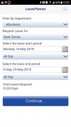 LeavePlanner screenshot 4