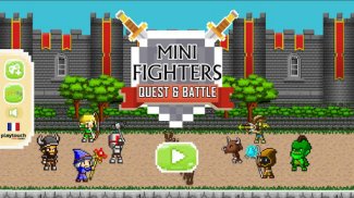 Mini Fighters : Quest & battle screenshot 4