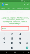 Italia - Comuni, CAP, Province screenshot 2