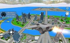 Flying Car Crash Simulator screenshot 0