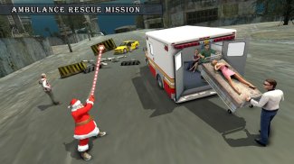Crime City Simulator Santa Rope Hero screenshot 1