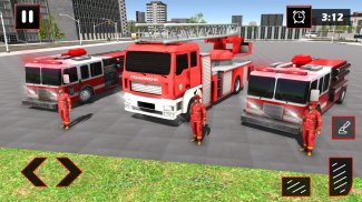 Fire Engine City Rescue: Firefighter Truck Games screenshot 3