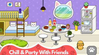 マイ・キャット・タウン- かわいい猫のゲーム screenshot 5