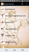 Biceps Workout screenshot 0