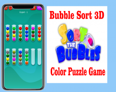 Bubble Sort 3D - Color Puzzle Game screenshot 4