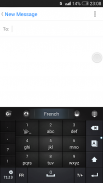 ภาษาฝรั่งเศส - GO Keyboard screenshot 5