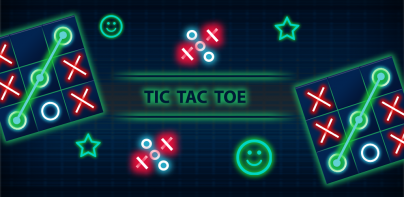 Tic Tac Toe Glow: XOXO Game