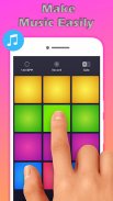 Real Drums Music Pads : dj mix electro drum sound screenshot 0