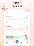 Menstruatiedagboek - Kalender screenshot 3