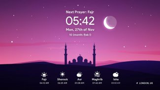 Athan Pro - Azan & Prayer Times & Qibla screenshot 19