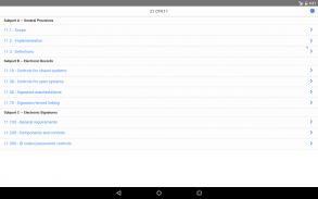 21 CFR 11 Pocket Guide screenshot 3