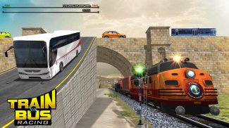 Train Vs Bus Racing screenshot 5