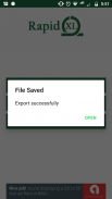 Export Import Contacts Excel screenshot 4
