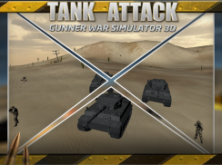 Tank Attack: Artillero Guerra screenshot 8