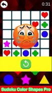 Sudoku Color Shapes Pro Puzzle : Kids Free Game screenshot 6