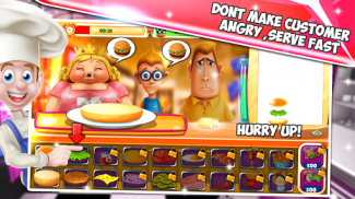 Hamburger Stars - Foot Court Mania screenshot 2