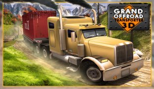 Extreme Off-Road 4x4 Logging Truck: Highway Driver screenshot 16