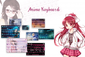 Keyboard - Anime Keyboard screenshot 4
