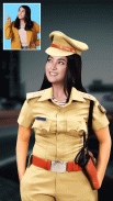 Woman Police Suit Photo Editor screenshot 3