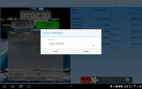 Swimming StopWatch free screenshot 8