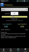 RFrequency - LTE and 5GNR EARFCN Calculator screenshot 3