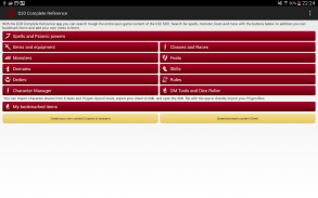 D20 Complete Reference screenshot 3