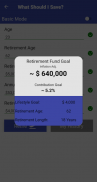 401Key - Simple Retirement Calculator screenshot 0