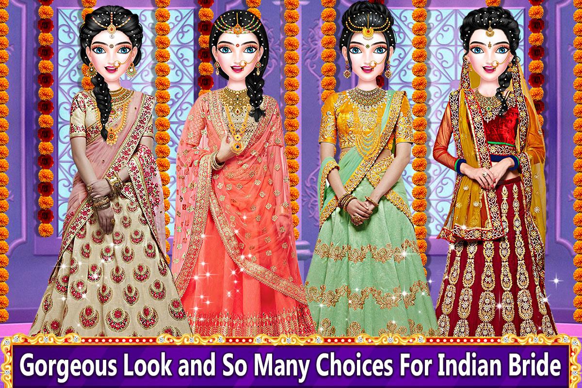 Indian Wedding Dressup Game|| Royal Wedding Makeup And Dressup - YouTube