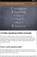 PUBLIC SPEAKING TIPS screenshot 1