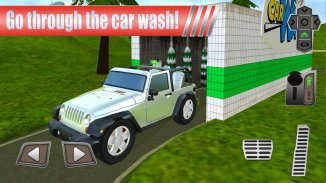 Gas Station Car Parking Game screenshot 12