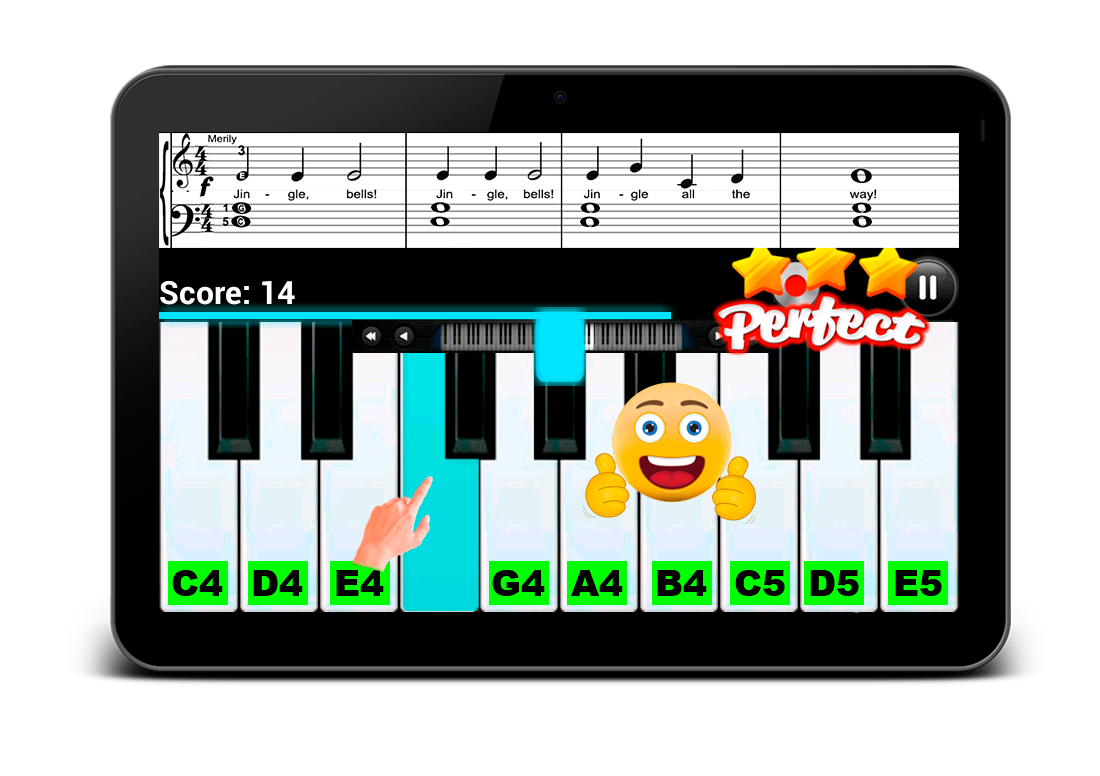 Real piano deals teacher app