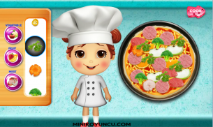 Lili Cooking Pizza screenshot 2