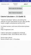 Calorie Calculator screenshot 5