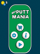 Mini Putt Mania screenshot 1