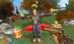 Expert Watermelon Target Shooting Challenge screenshot 0