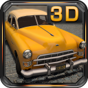 Classic Cars 3D Parking Icon