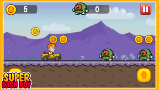 Super Dash Boy: Run and Jump Adventure Game screenshot 1