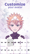 Criador avatar anime: Crie seu avatar screenshot 1