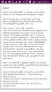 BMI - BFP Calculator screenshot 2