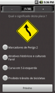 Jogo das Placas de Trânsito screenshot 2