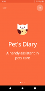 Pet care diary screenshot 3