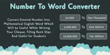 Number to Word Converter screenshot 0