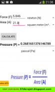 Pressure Converter Equation screenshot 1