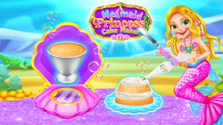 Mermaid Glitter Cake Maker screenshot 3