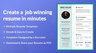 Resume Builder: CV Maker screenshot 1