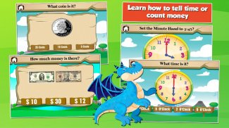 Games for 2nd Grade: Dragon screenshot 1