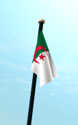 Algeria Flag 3D Free Wallpaper screenshot 12