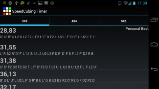 SpeedCubing Timer screenshot 2