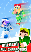 Christmas Cartoon 3D Super Hero Running Game Skins screenshot 2