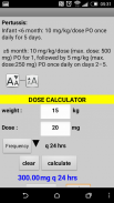 PEDIATRIC ORAL DOSAGE screenshot 4